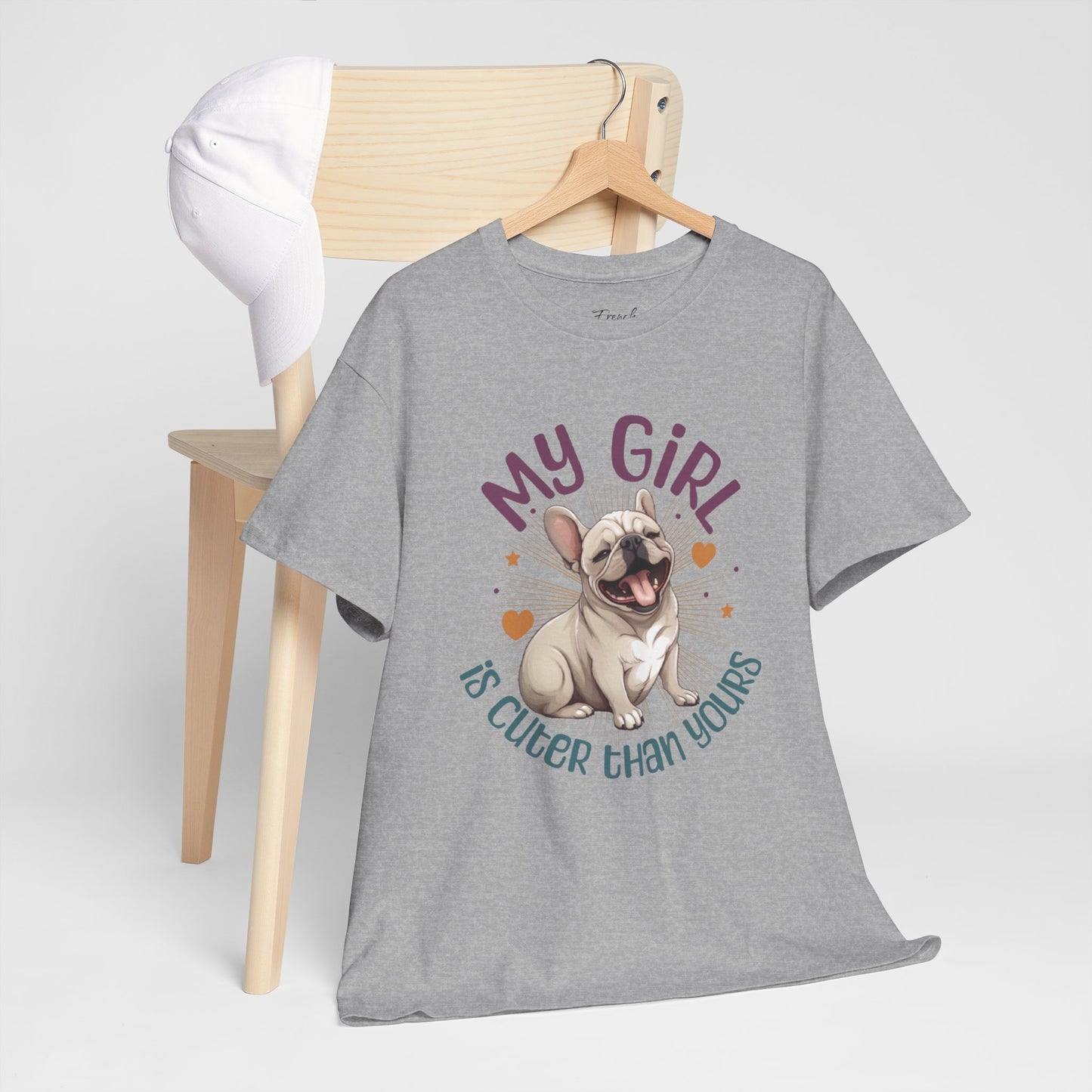 French Bulldog "My Girl Is Cuter Than Yours" T-Shirt