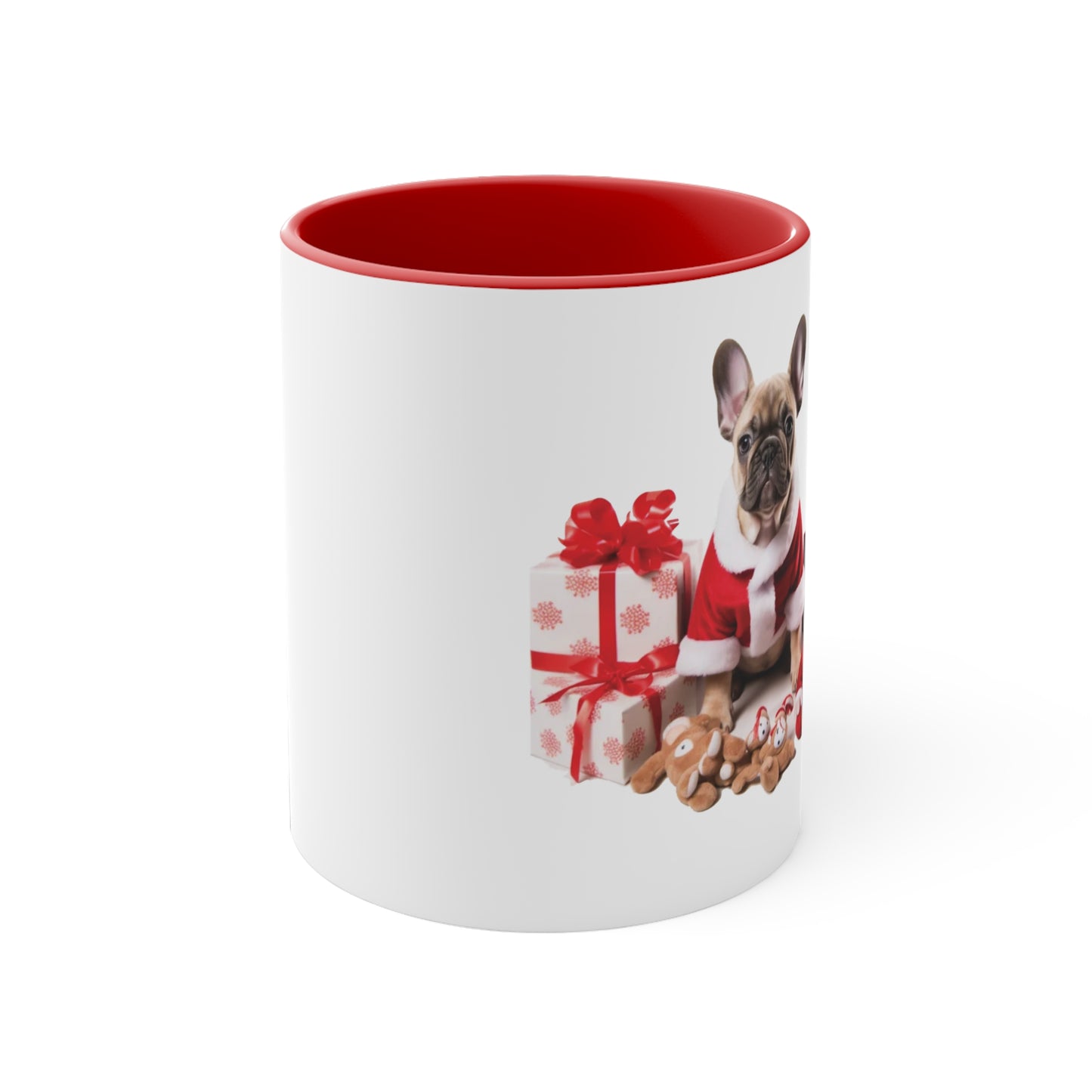 French Bulldog Santas Holiday Mug 11oz - French Boston