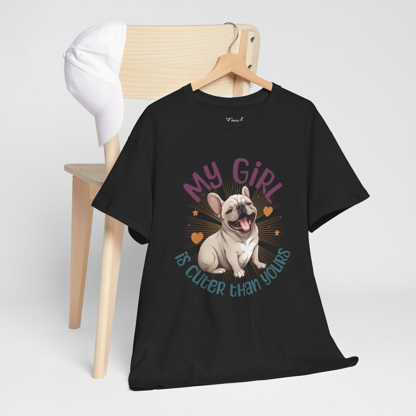 French Bulldog "My Girl Is Cuter Than Yours" T-Shirt