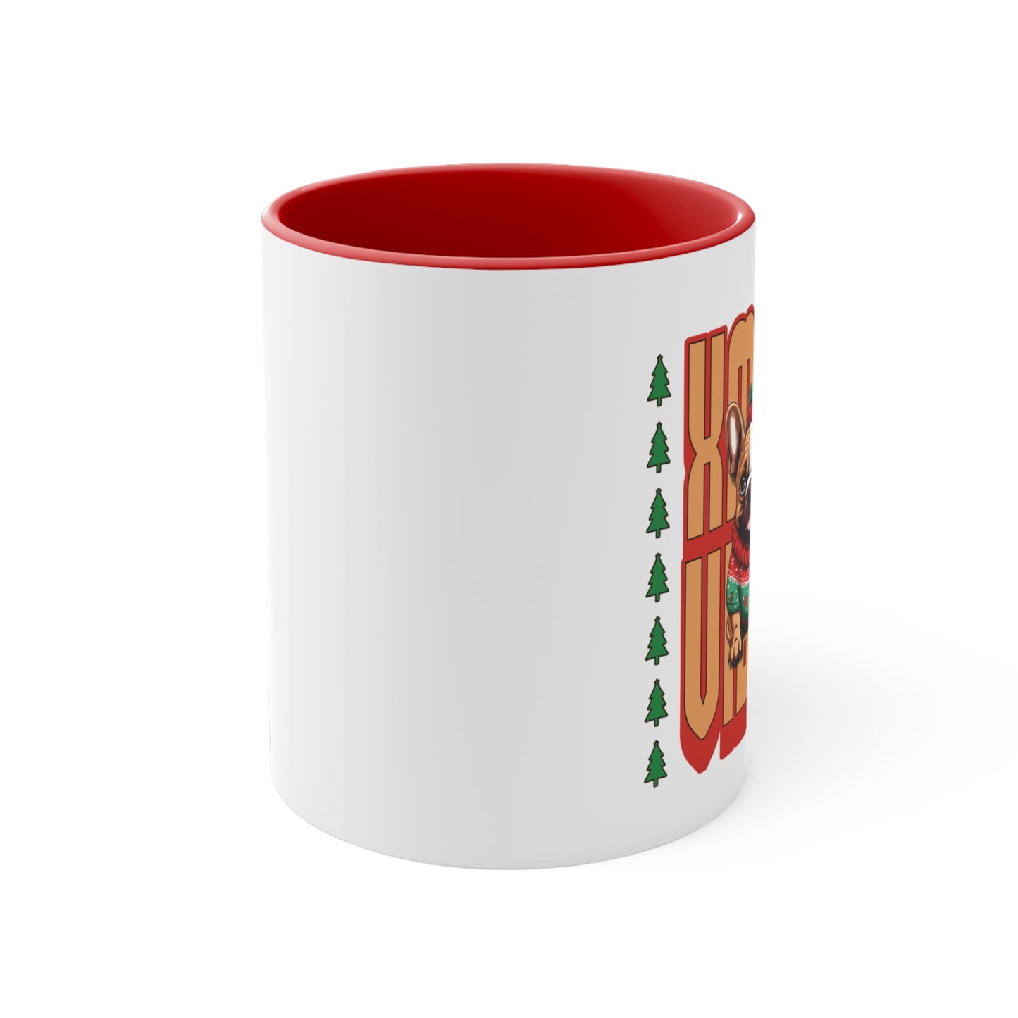 "XMAS VIBES" French Bulldog Holiday Mug - French Boston