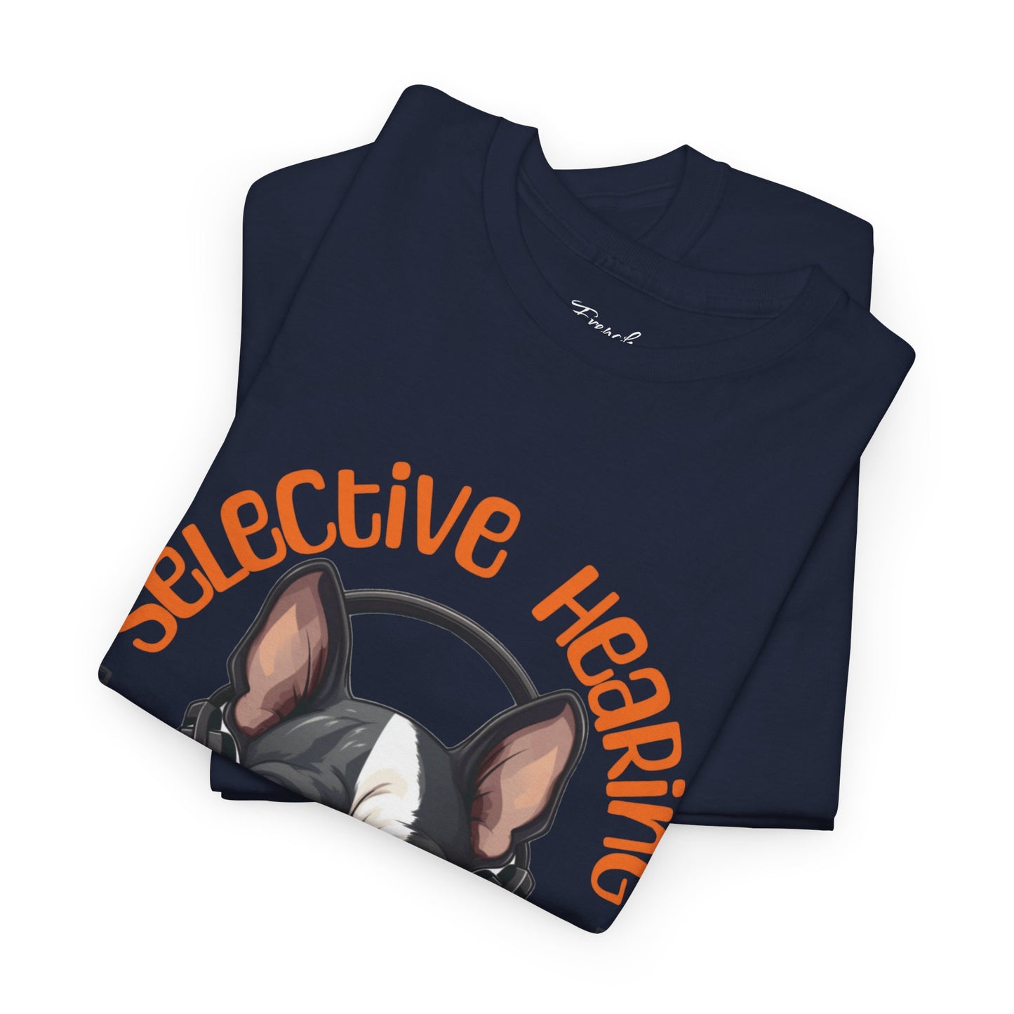 "Selective Hearing Now Activated" Unisex Heavy Cotton Tee