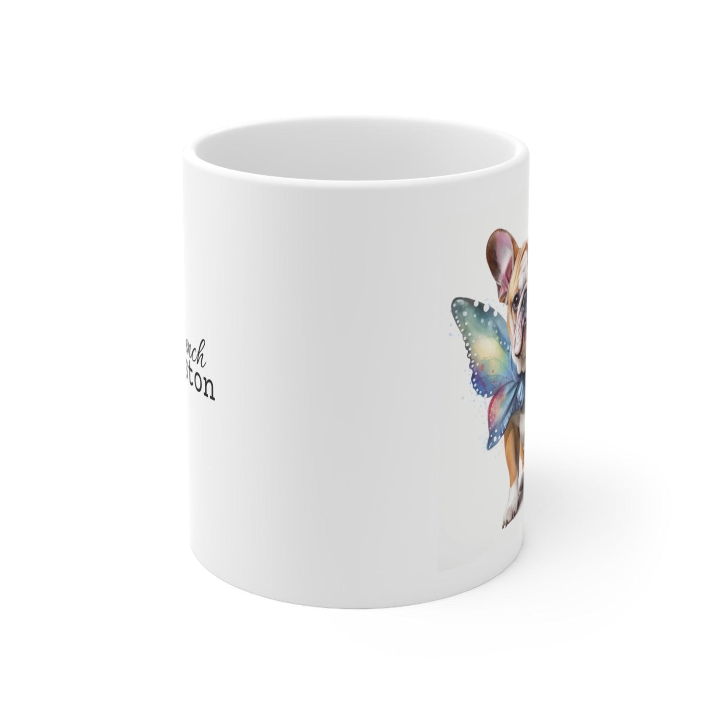 Butterfly French Bulldog Coffee Mug 11oz - French Boston