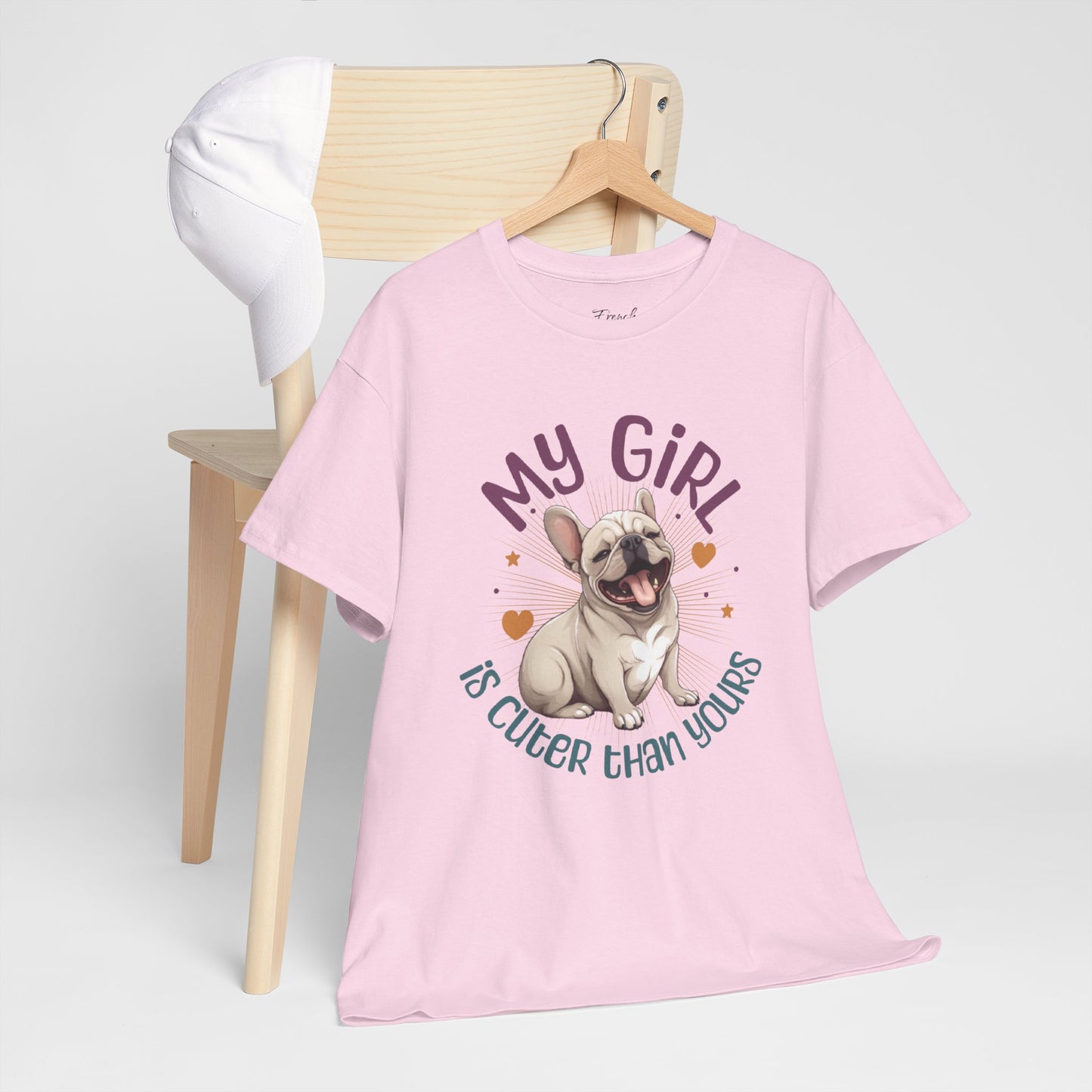 French Bulldog "My Girl Is Cuter Than Yours" T-Shirt