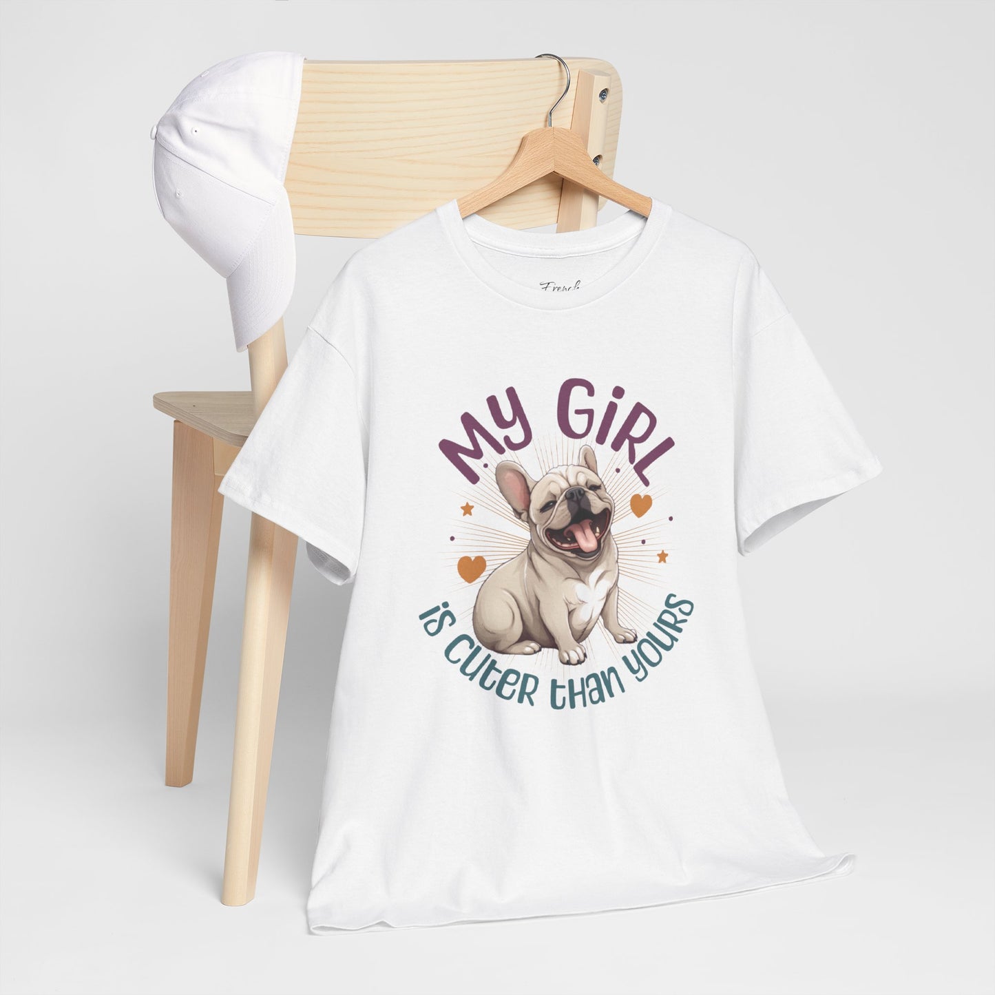 French Bulldog "My Girl Is Cuter Than Yours" T-Shirt