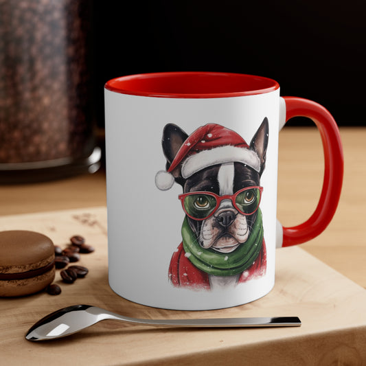 Frosty Bosty Holiday Mug 11oz - French Boston