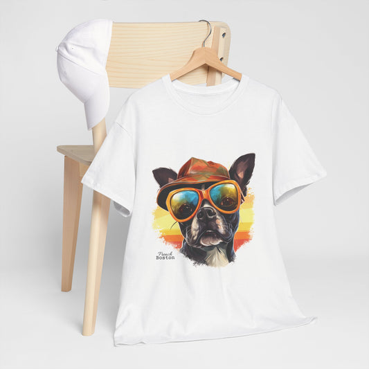 French Boston Summer Unisex Heavy Cotton Tee